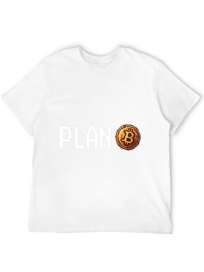Camiseta Plan B Bitcoin Crypto Diseño Único
