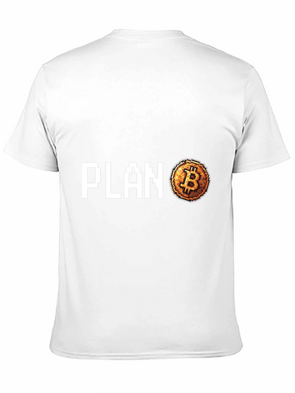 Camiseta Plan B Bitcoin Crypto Diseño Único