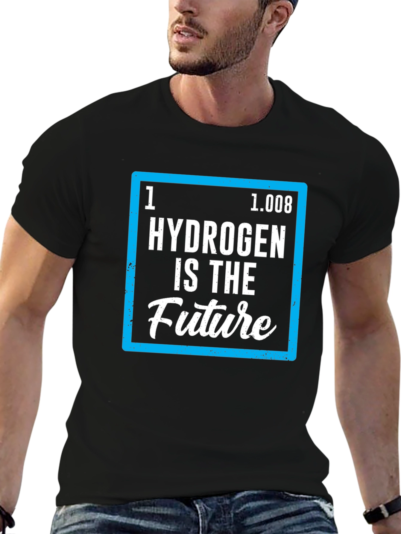 Camiseta Hombre: Hidrógeno es el Futuro