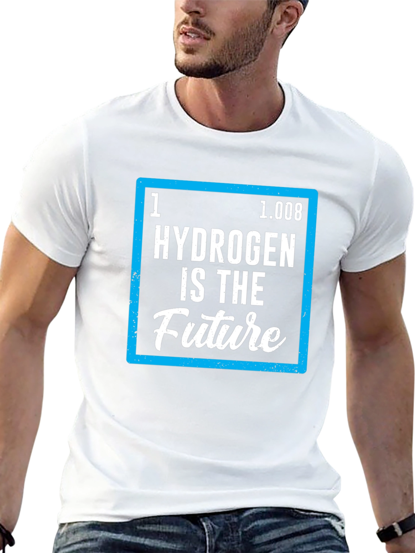 Camiseta Hombre: Hidrógeno es el Futuro