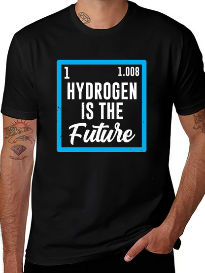 Camiseta Hombre: Hidrógeno es el Futuro