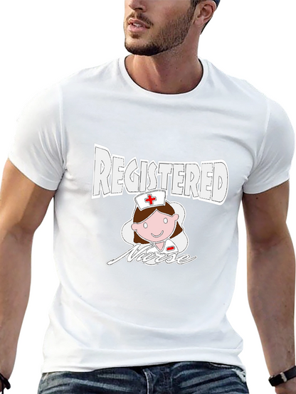 Camiseta Negra Enfermera Registrada