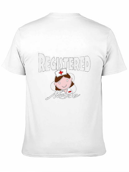 Camiseta Negra Enfermera Registrada