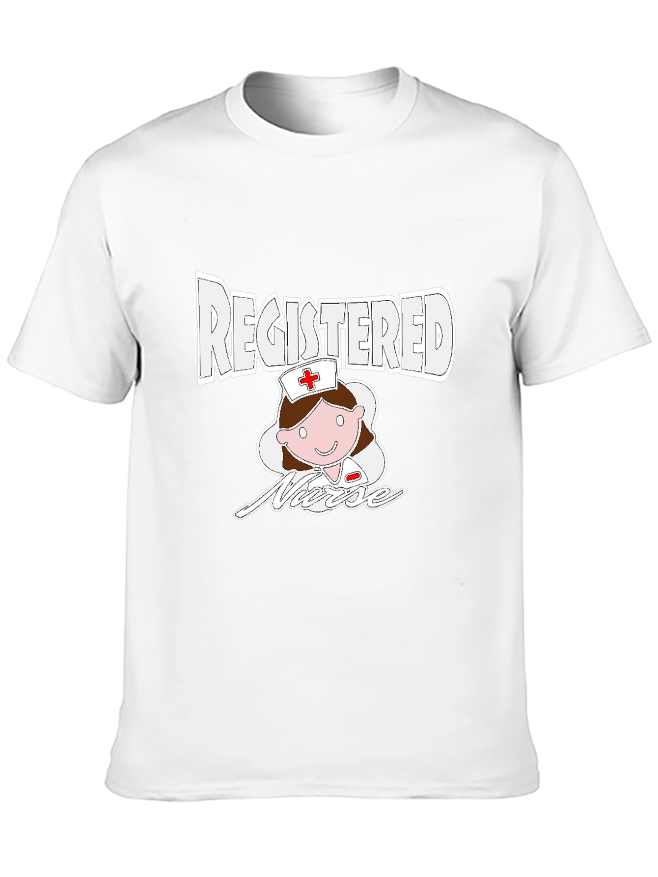 Camiseta Negra Enfermera Registrada