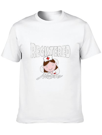 Camiseta Negra Enfermera Registrada