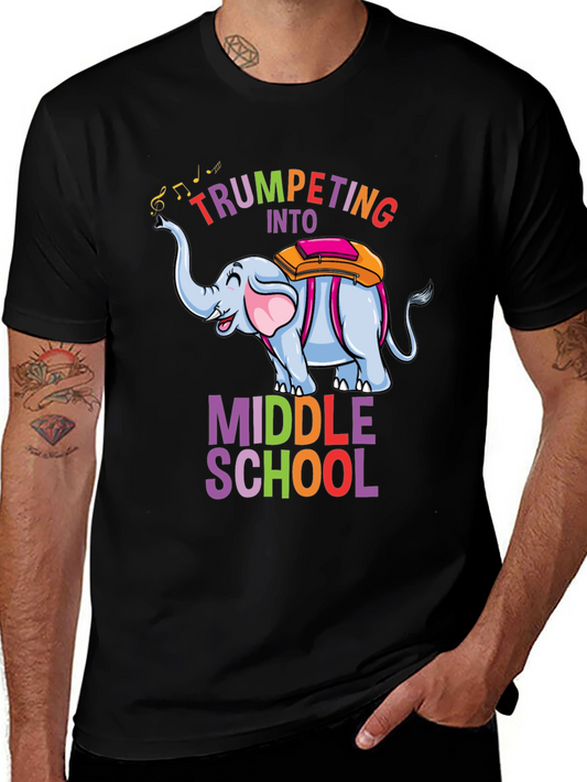 Camiseta Infantil Trompetas Escuela