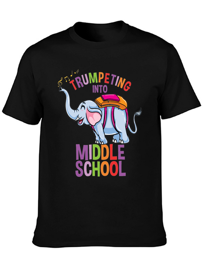 Camiseta Infantil Trompetas Escuela