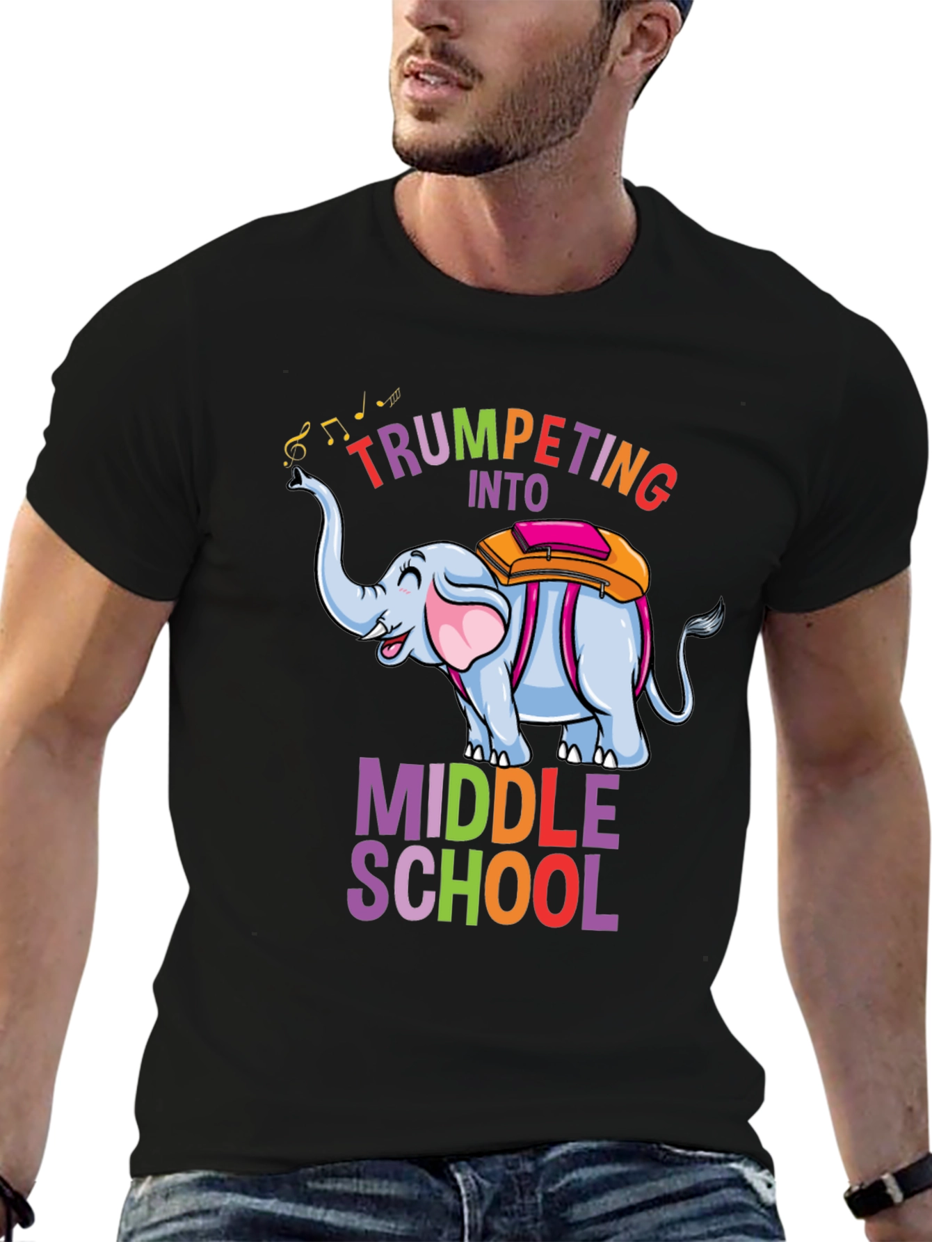Camiseta Infantil Trompetas Escuela