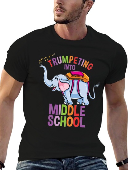 Camiseta Infantil Trompetas Escuela
