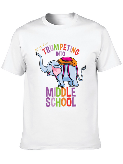 Camiseta Infantil Trompetas Escuela