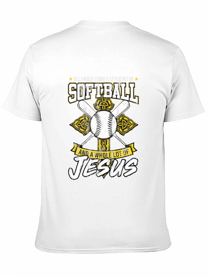 Camiseta Softball Jesús - Fe y Deporte