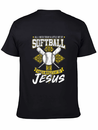 Camiseta Softball Jesús - Fe y Deporte