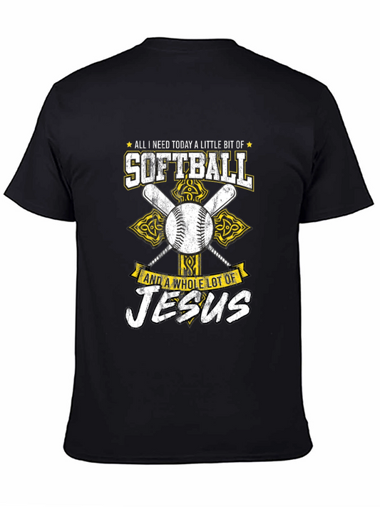 Camiseta Softball Jesús - Fe y Deporte