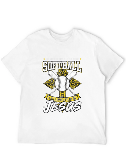 Camiseta Softball Jesús - Fe y Deporte