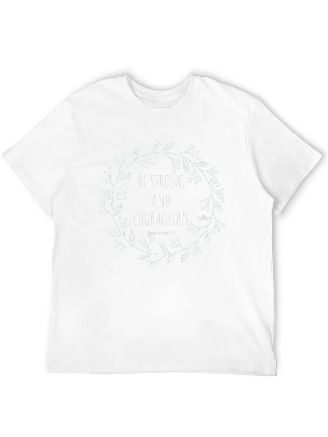 Camiseta Negra con Diseño Inspirador Floral