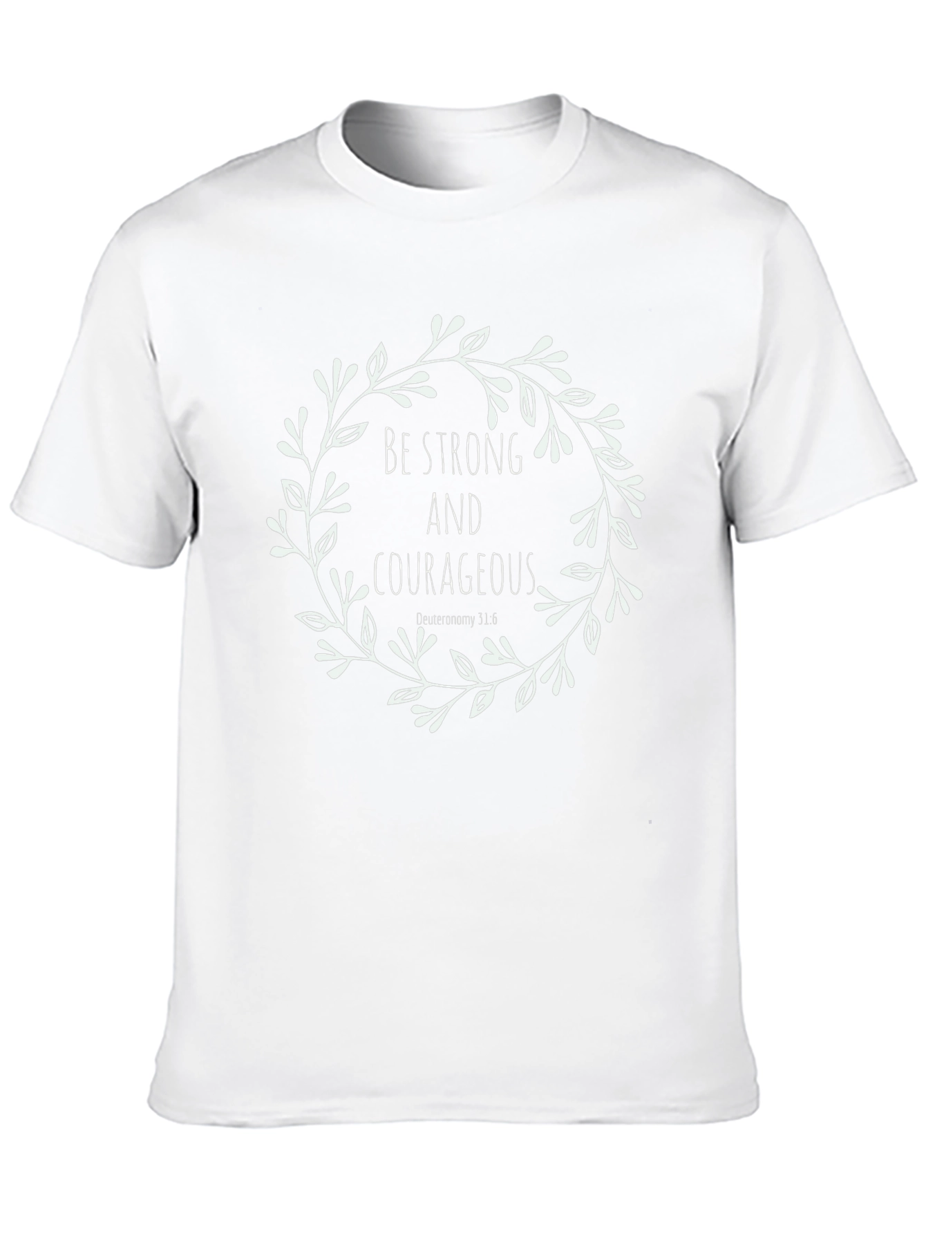Camiseta Negra con Diseño Inspirador Floral