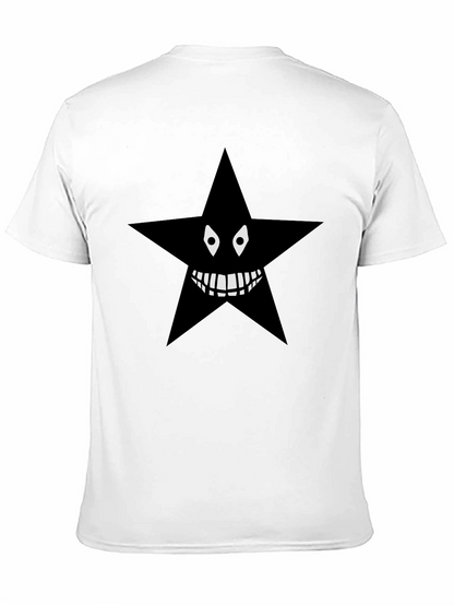 Camiseta Negra con Estrella Malvada