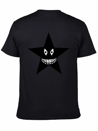 Camiseta Negra con Estrella Malvada