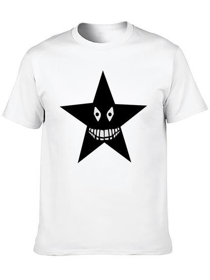 Camiseta Negra con Estrella Malvada