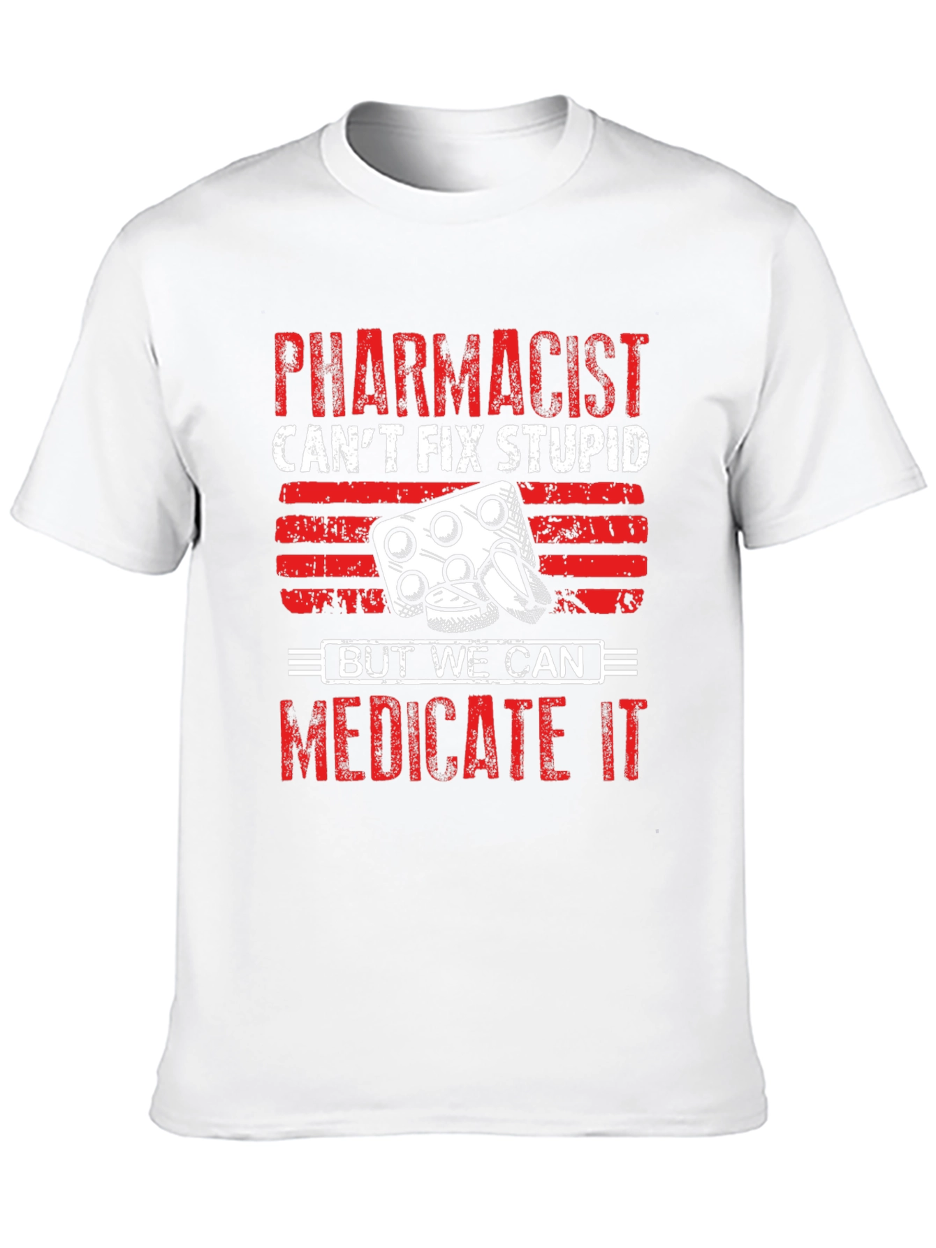 Camiseta Farmacéutico: No Curamos Medicamos