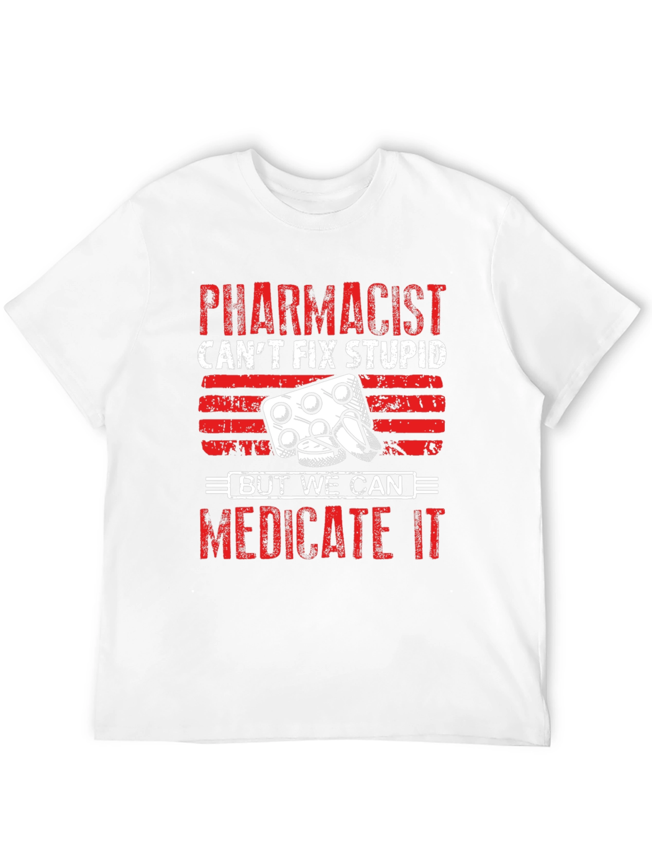 Camiseta Farmacéutico: No Curamos Medicamos