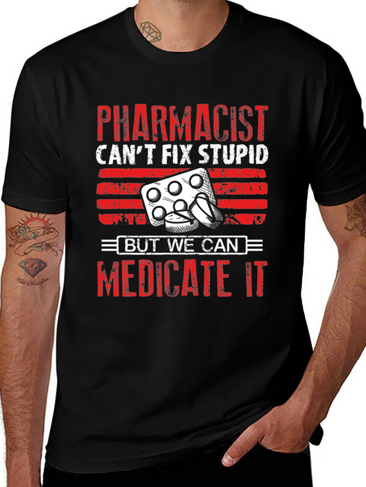 Camiseta Farmacéutico: No Curamos Medicamos