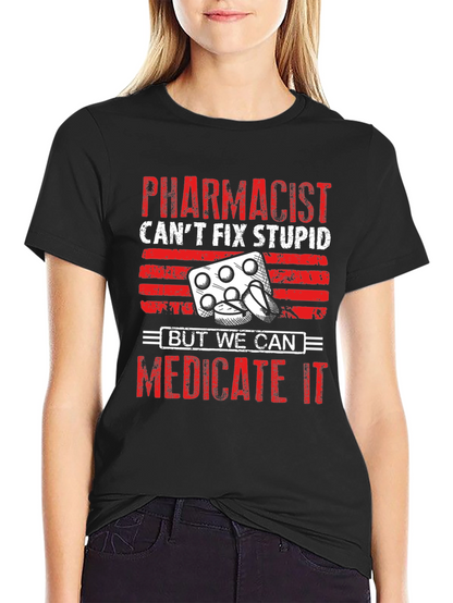 Camiseta Farmacéutico: No Curamos Medicamos