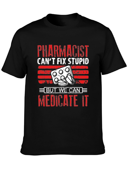 Camiseta Farmacéutico: No Curamos Medicamos