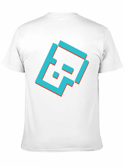 Camiseta Negra con Diseño Gráfico Retro