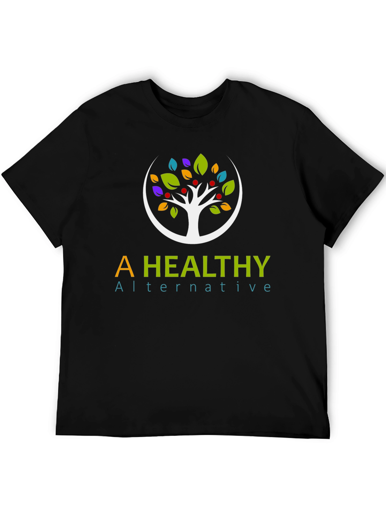 Camiseta Negra A Healthy Alternative