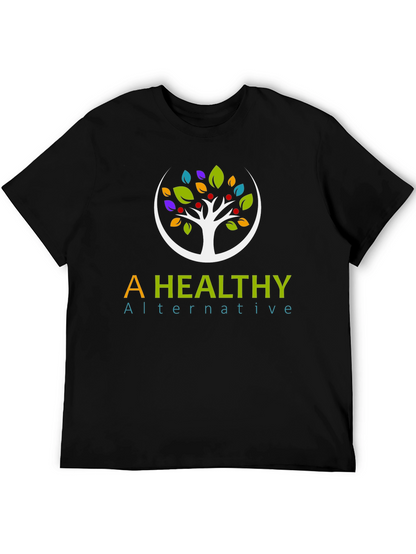 Camiseta Negra A Healthy Alternative