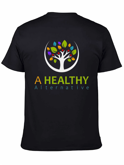 Camiseta Negra A Healthy Alternative