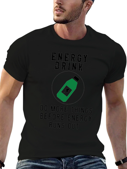 Camiseta Negra Energía Positiva