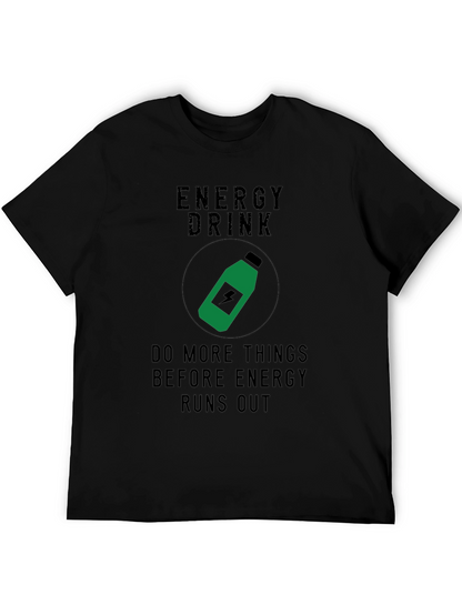 Camiseta Negra Energía Positiva