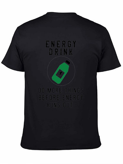 Camiseta Negra Energía Positiva