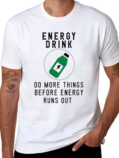 Camiseta Negra Energía Positiva