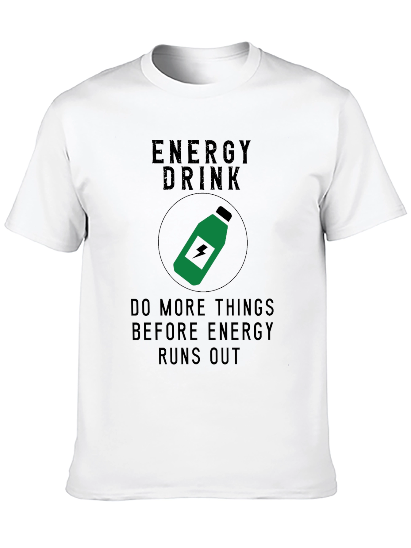 Camiseta Negra Energía Positiva