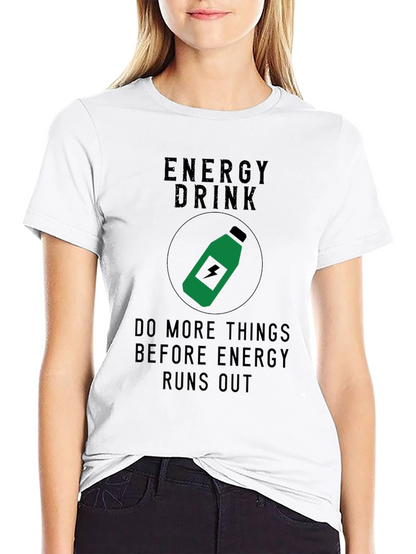 Camiseta Negra Energía Positiva