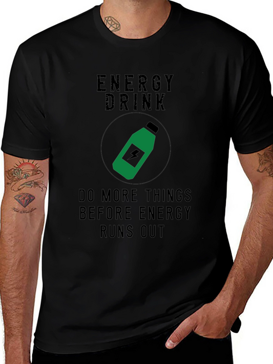 Camiseta Negra Energía Positiva