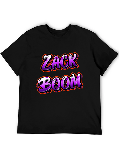 Camiseta Negra Zack Boom