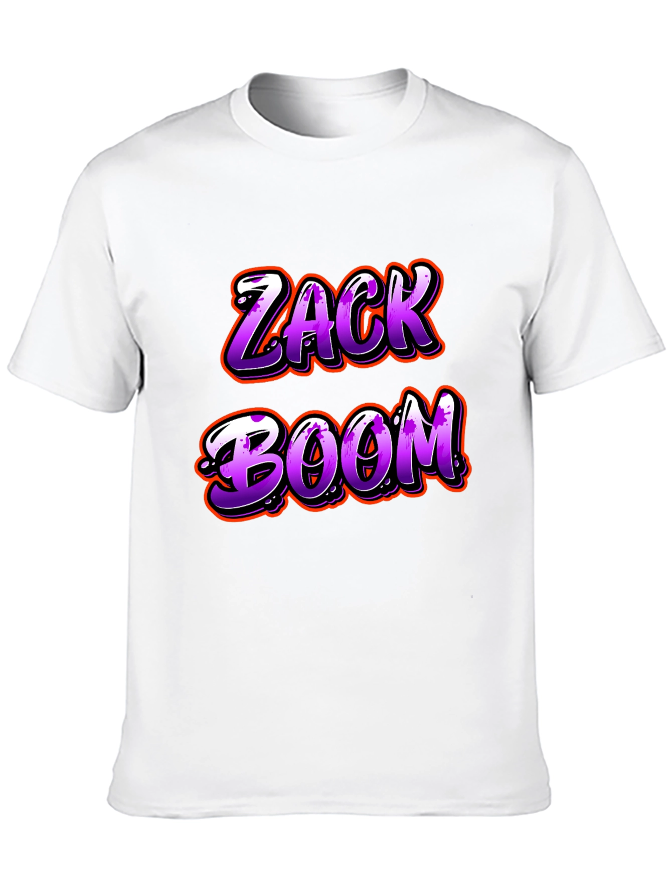 Camiseta Negra Zack Boom