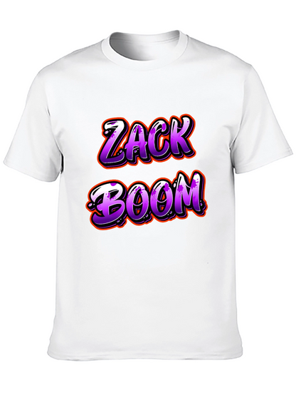 Camiseta Negra Zack Boom