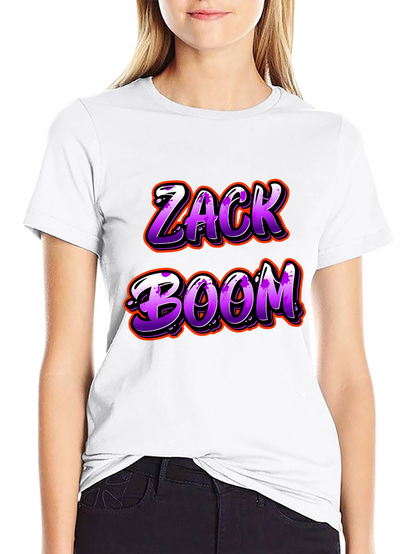 Camiseta Negra Zack Boom
