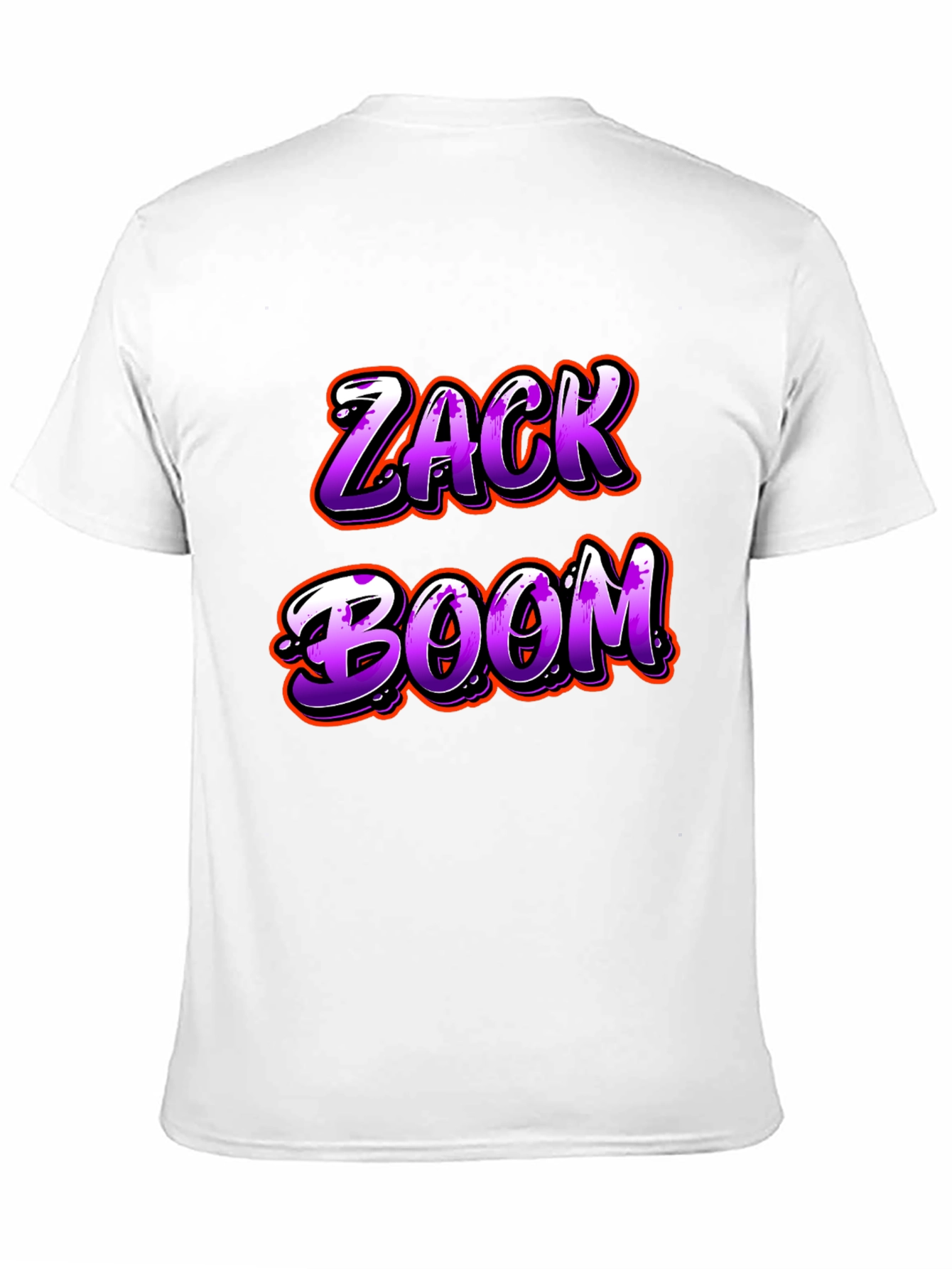 Camiseta Negra Zack Boom