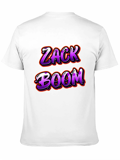Camiseta Negra Zack Boom