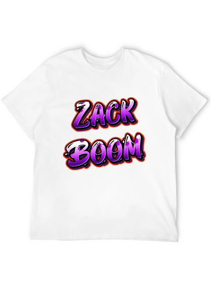 Camiseta Negra Zack Boom