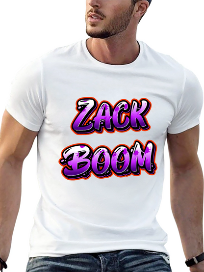 Camiseta Negra Zack Boom
