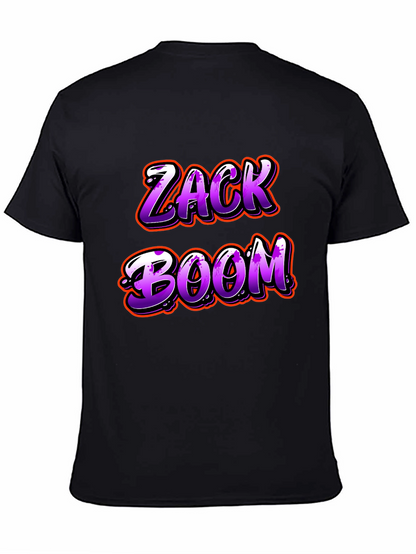 Camiseta Negra Zack Boom