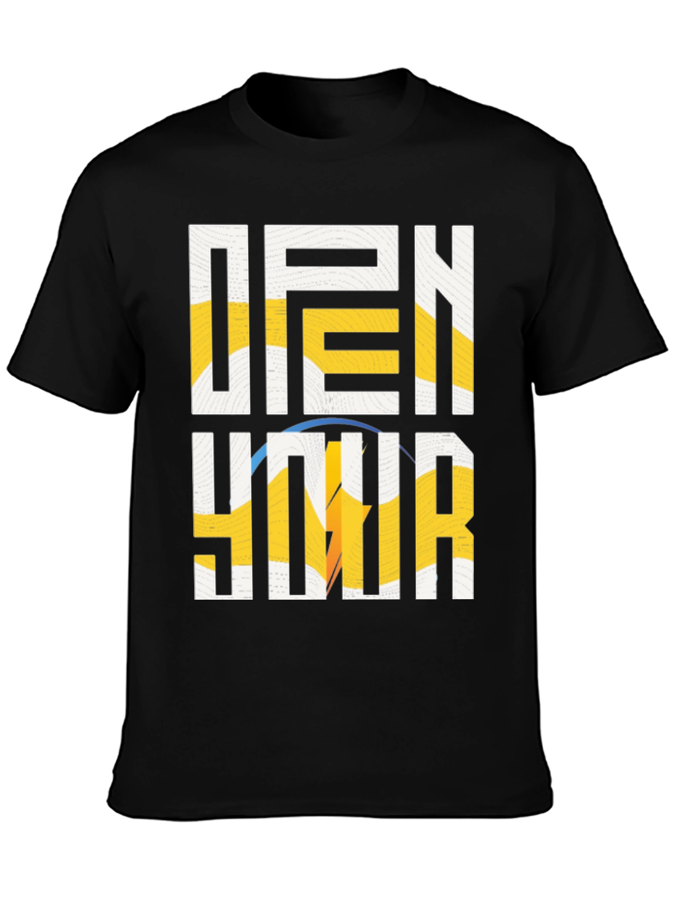 Camiseta Negra Deportiva con Diseño de Voleibol