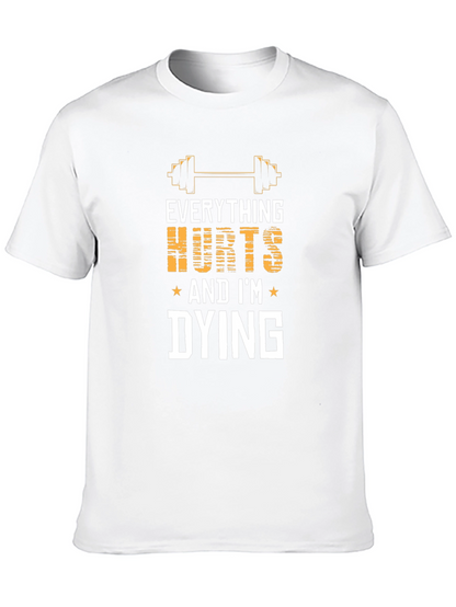 Camiseta Negra: Todo Duele ¡Me Muero!
